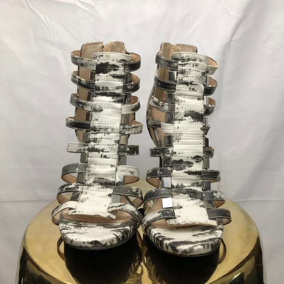 Jessica Simpson Snakeskin Pattern Heels - Picture 1 of 5
